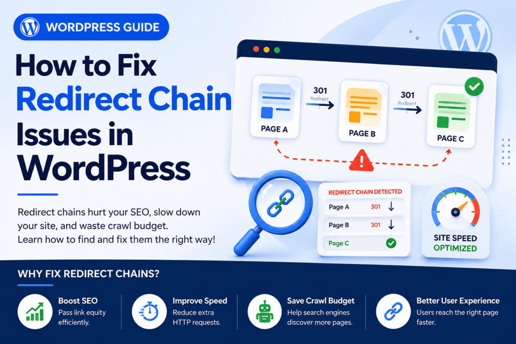 how to fix redirect chain
