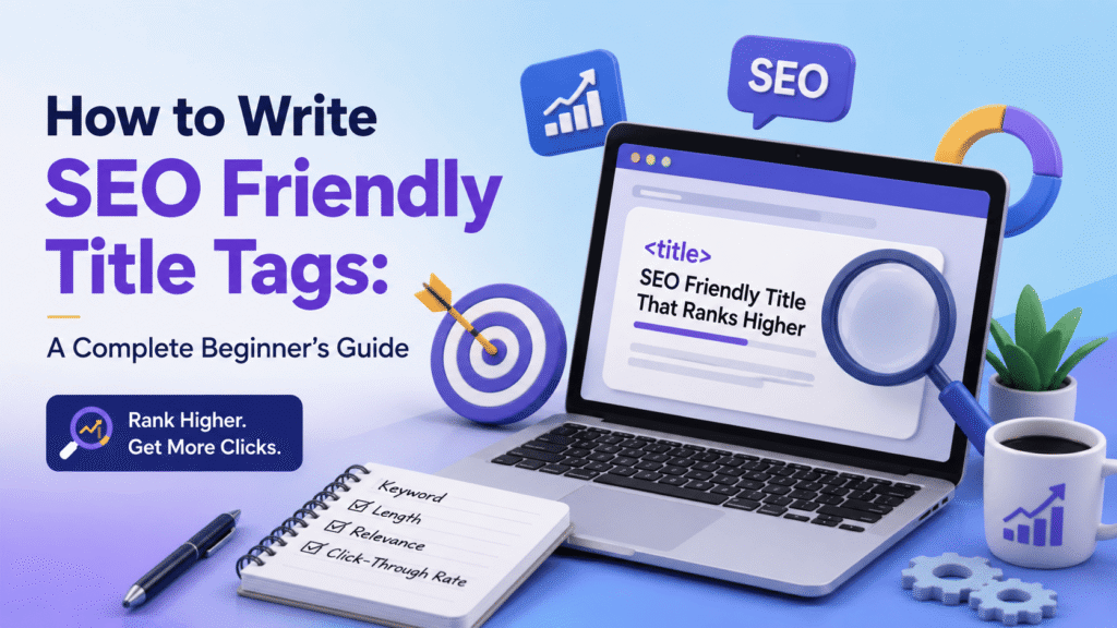 how to write seo friendly title tag